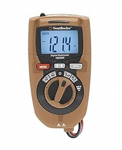 Amazon.com: Southwire Multimeter Compact 3-in-1 - Built-In Voltage Detector & Flashlight - 10 Functions, Auto-Reset Fuse - CAT IV 600V - UL Listed : Tools & Home Improvement