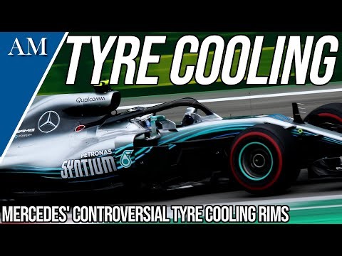THE MERCEDES TYRE COOLING TRICK! How Mercedes Fixed Their 2018 Overheating Issues