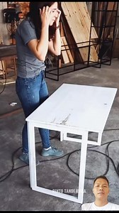 294K views · 2.4K reactions | Meja lipat sangat simpel dan praktis #kreatif #tips #tutorial #reelsfacebook #diy #trendingreels #fyp #trick #short #homemade | Rinto Tandi Rura | Facebook