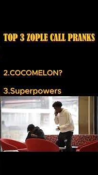 Top 3 Zople Phone Call Pranks 😂📞 Funniest Call
