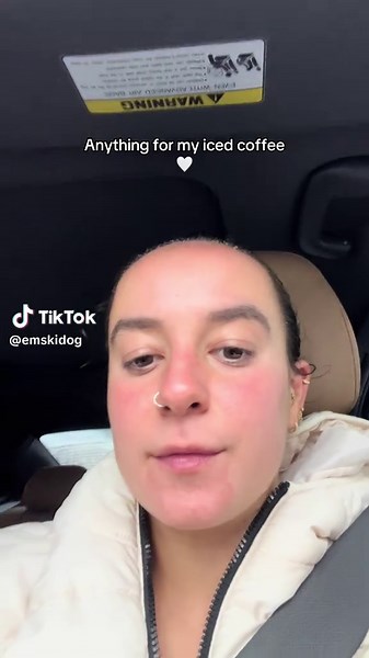 Braved the blizzard for @levantcoffee | Iced Coffee