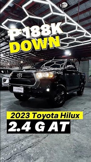 2023 TOYOTA HILUX 2.4 G AT — Power and reliability in one bold ride!