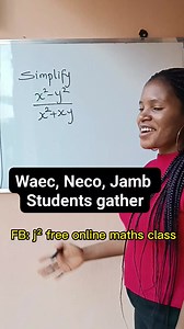 Past waec maths question solved in a detailed way. #fypシ゚ #mathtutor #mathematics #viralvideo | J² free online maths class