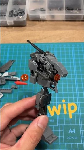 Mech Head Lego Moc wip