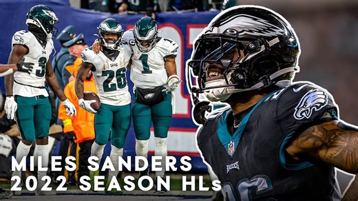 Miles Sanders' top plays from the 2022 season