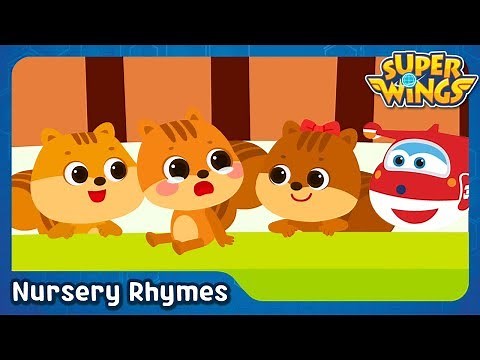 Ten in the bed | English Song | Nursery Rhymes | SuperWings Songs for Children
