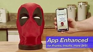 Marvel Legends Deadpool’s Head Premium Interactive, Moving, Talking Electronic, App-Enhanced Adul...