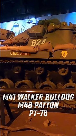 Cold War Tanks: M41 Walker Bulldog, M48 Patton & PT-76 | American Heritage Museum #ww2 #history