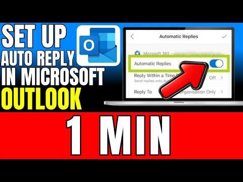 How To Set Up Auto-Reply In Microsoft Outlook (2026)