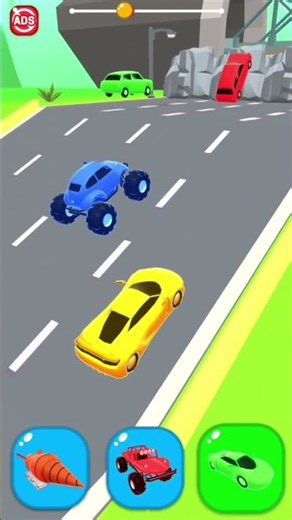 سباق السيارات 🚓 #car #gaming #gameplay #games #shapeshifting #shorts