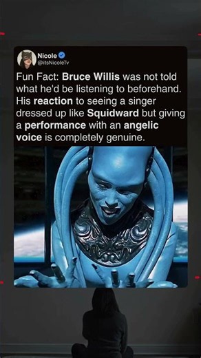 The Fifth Element 1997-Squidward performance #fifthelement #brucewillis #moviedetails