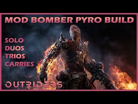 Outriders | New Horizon | Pyromancer Mod Bomber Community Build | Endgame Guide | 1440P 60FPS