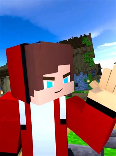 JJ And Steve Crazy Teamwork 😱 - MAIZEN Minecraft Animation #shorts
