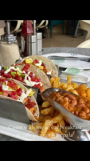 Tasting New Tacos at Cafe Javas in Kampala