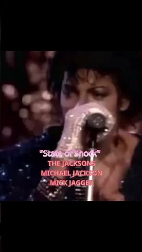State of Shock The Jacksons & Mick Jagger Short #music #80smusic #americansinger