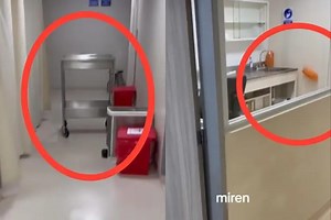 Paranormal: el video de un fenónemo “inexplicable” en un hospital de México atemoriza a pacientes y residentes