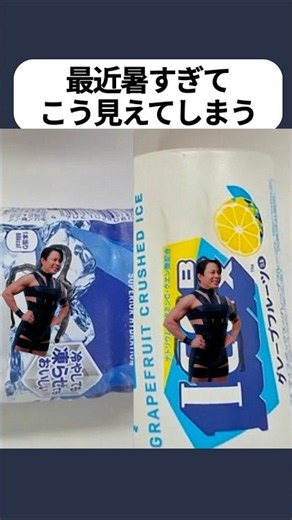 ㊗️200万再生【無理矢理？】最近暑すぎて幻覚が見える夏#暑い #ネタ#shorts