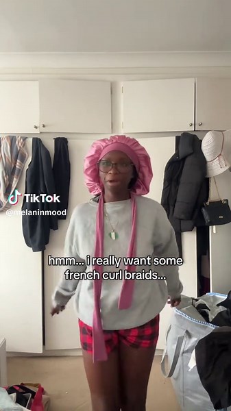 Knotless Boneless French Curl Braids for Black Girls