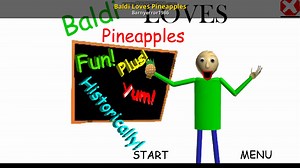 Baldi Loves Pineapples Mod for Baldi's Basics | Baldi Mods