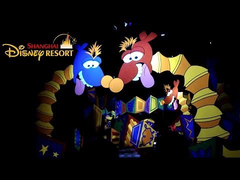 POV Shanghai Disneyland The Many Adventures of Winnie the Pooh Ride