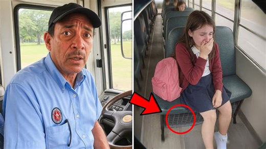 Girl cries on the bus daily, driver checks under her seat and freezes in shock
