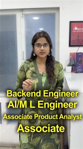 AI & Backend Jobs for Freshers