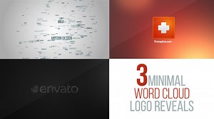 Word Cloud Logo Reveal Pack