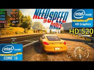 Need for Speed Rivals Low End PC Test | Intel HD 520 | 8 GB Ram | i3 6006u |