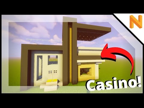 Minecraft: How to Make a Simple and Easy Modern Casino | Tutorial |