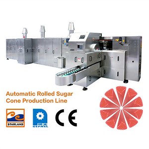 [Hot Item] High Efficiency Large Ice Cream Cone Production Line Ice Cream Cone Maker CE