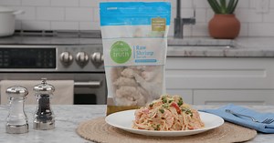 One Pot Pasta with Tomatoes and Shrimp