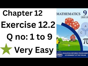 Class 9 maths chapter 12 | Class 9 maths chapter 12 exercise 12.2 | exercise 12.2 complete