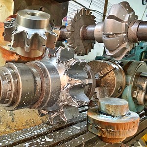 4.1M views · 28K reactions | How to Make Roller Chain Sprocket Gear From Hard Steel of Scrap Ships in Factory I| | Amazing Technology | Facebook