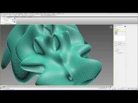 3ds Max Tutorial: Fixing the seam when using a symmetry modifier