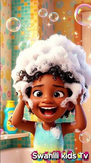 🧼 Nyimbo ya Usafi kwa Watoto | Osha Mikono 🫧 | Kids Cleaning Song in Swahili