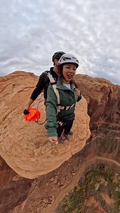 Here’s to making big life decisions! 👏 ❤️ #marriage #love #fear #fail #beyou | Tandem BASE Moab