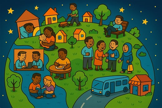 This website shows what 8 billion people are doing right at this moment