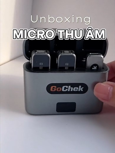 Video mình đang sử dụng con Gochek này để thu âm luôn đó mn #gochek #gochekultra
