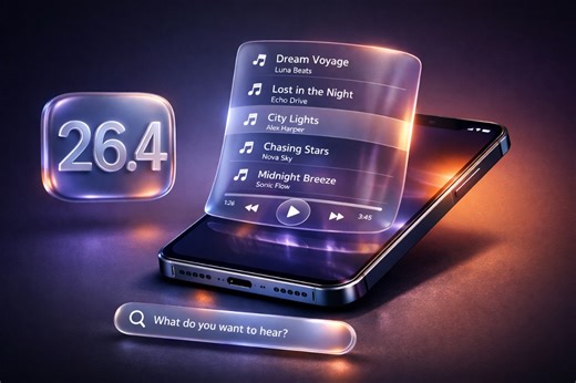 iOS 26.4 Beta 1 Adds Video Podcasts and AI-Generated Music Playlists