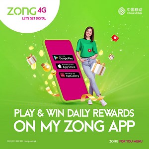 2.4K views · 147 reactions | Want to win rewards daily? With My Zong App, you can be a winner everyday – just visit the app and play a variety of games to win exciting rewards! #LetsGetDigital with #Zong4G | Zong | Facebook