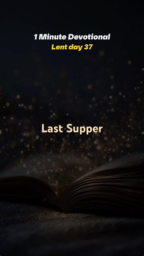 40 Days of Lent – 1 Minute Devotion | Day 37 | #repent #Renew & #drawclosertogod #jesus #lent2026