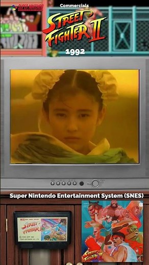 Street Fighter II (1992) 🇯🇵 Super Famicom Ad! #RetroGaming