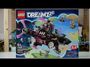 LEGO Dreamzzz 71500 Nightmare Shark Submarine Speed Build
