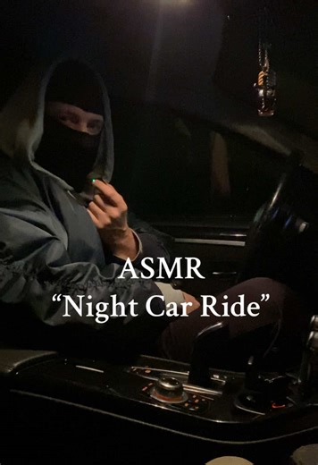 Experience Relaxation with ASMR Night Car Ride