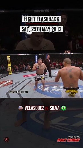 Fight Flashback | Cain Velasquez’s BRUTAL First-Round Destruction of Bigfoot Silva 💀🔥