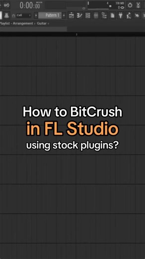 How to Bitcrush in FL Studio #flstudio #tutorial #easy #producer