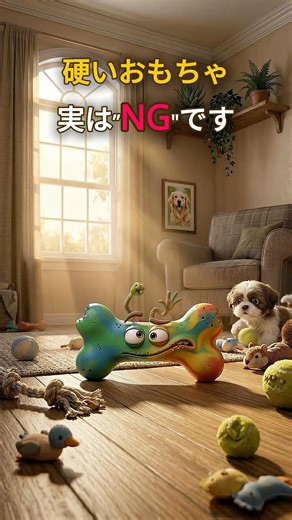 【ペットの本音】犬のおもちゃ選び④硬さに好みが⁉️ #犬のいる暮らし #シーズー #ペット用品 #ショート #ライフハック