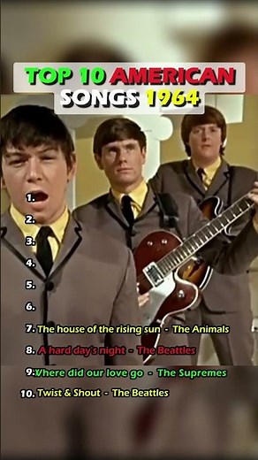 Top 10 American Songs 1964