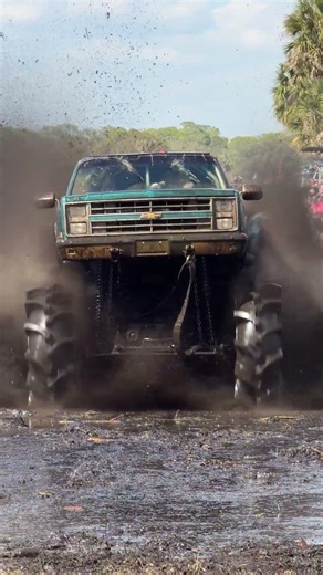 Plant Bamboo TRUCKS GONE WILD weekend #megatruck #mudbog #offroad #mud