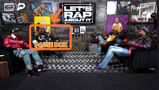 Pause Maino😂 on Instagram: "#letsrapaboutit : Episode 14😂😂 #Maino got put in the pause box, never heard that one 😭 #Fab said call #PauseMaino for this one 💀 #explorepage"